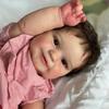 50CM NPK Reborn Baby Maddie Toddler Girl Very Soft Cloth Doll Bath Toy Lifelike Real Soft Touch