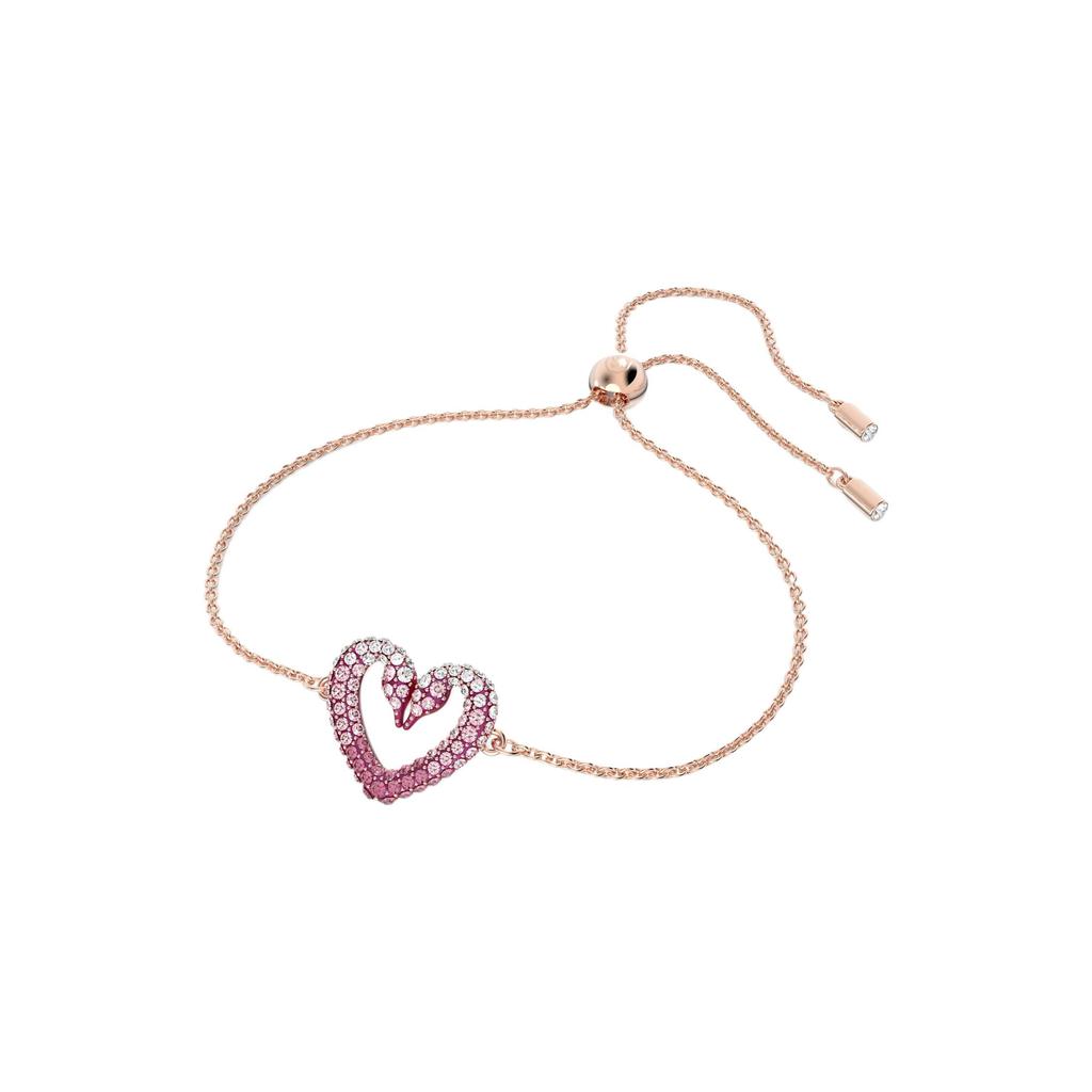 Swarovski Una Браслеты с искусственным хрусталем Женские Розовые