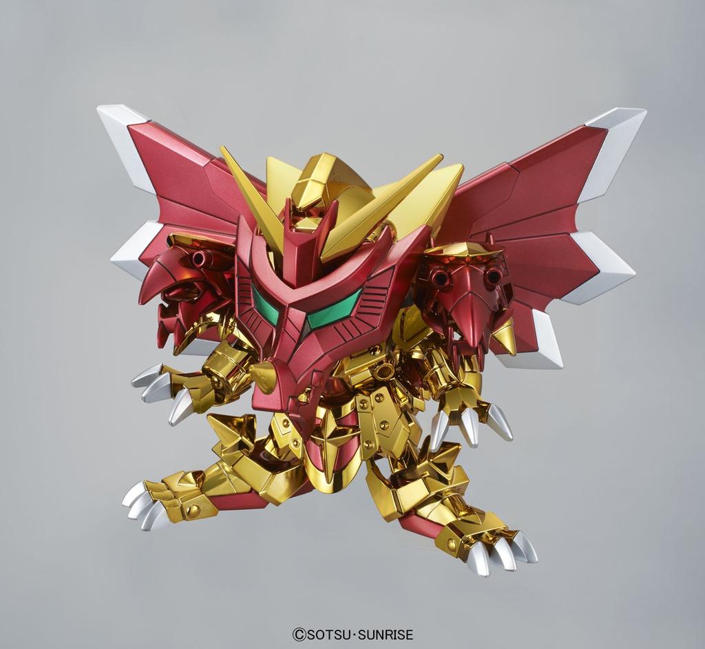 BANDAI SPIRITS SD Gundam BB Senshi LEGENDBB Knight Superior Dragon Plastic Model No.400 Color-coded