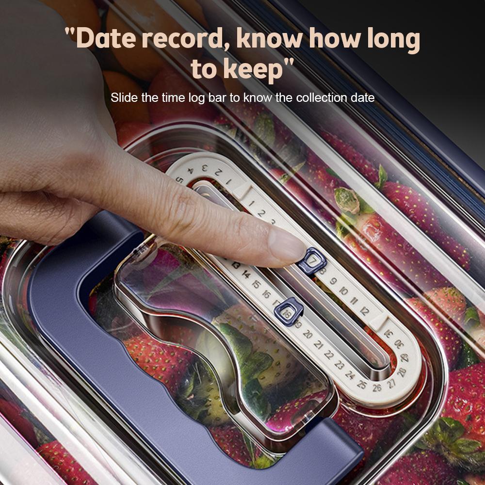 Food Storage Containers with Lids Airtight Food Grade 316 Stainless Steel Large Capacity Leakproof