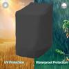 Чехол для мебели от пыли, водонепроницаемый защитный чехол для садового стула, чехол для уличной мебели, штабелируемый, 114x85x65 см, ткань Оксфорд 420pu