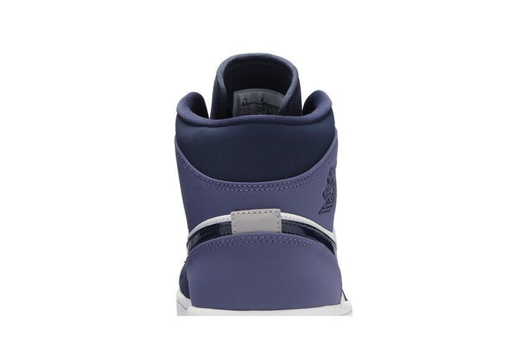 Men's Sneakers Nike Jordan 1 Mid Obsidian Sanded Purple Obsidian/Sanded Purple-White