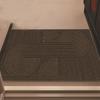 Waterproof Entrance Doormat Anti Slip Indoor Outdoor Carpet PVC Anti Slip Door Mat Durable Foot Rug Grey Black Can Be Cut