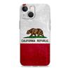 Чехол для телефона iPhone 17 Air Cases iPhone 16 15 12 13 14 Pro Max SE 7 8 Plus iPhone11 Прозрачный Мягкий Чехол Новый Флаг Калифорнии