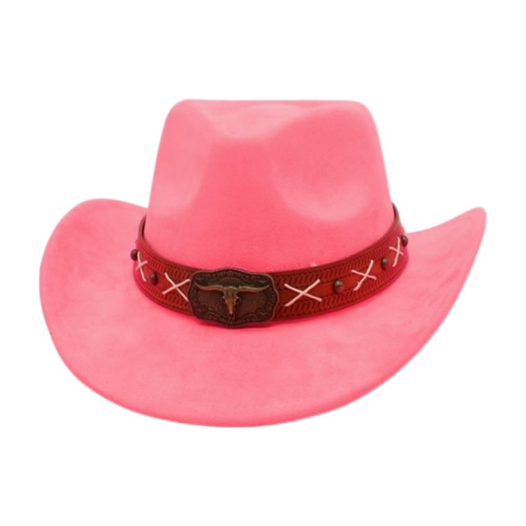Newwestern Cowboy Hat Resort Style Performance Stage Jazz Hat Men And Women Niche Ethnic Style Top Hat