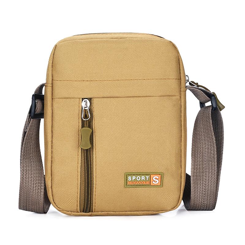 Мужская сумка через плечо для бизнеса и отдыха, большая вместимость, портативная сумка, многослойная, водонепроницаемая, летняя, мужская сумка через плечо