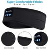 1SET гарнитура для сна bluetooth головной платок повязка на голову носить беспроводную музыкальную спортивную повязку на голову встроенная музыка для сна повязка на глаза