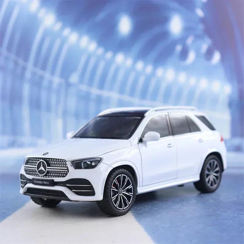 1:24 Mercedes-Benz GLE350 Внедорожник Высокодетализированная Металлическая Литая Модель автомобиля Звук Свет Оттяжка Коллекция Детская Игрушка Подарки