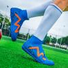 Football Shoes 35-45 High-top Football Boots Rubber Short Nail Youth Sports Shoes Football Training Shoes Artificial Lawn Men's Football Boots