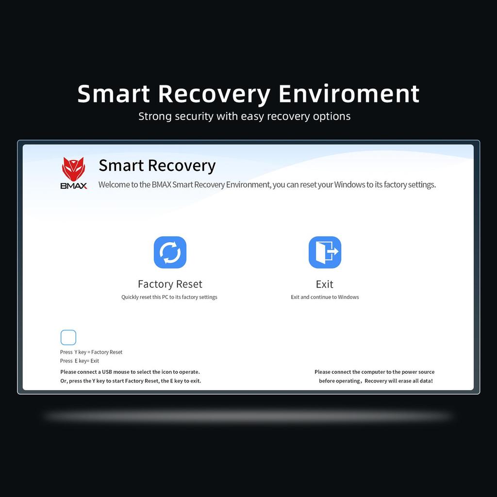 Мини-ПК BMAX B6 PLUS 12 ГБ ОЗУ + 512 ГБ SSD Процессор Intel Core i3-1000NG4 Графика Intel Iris Plus Windows 11