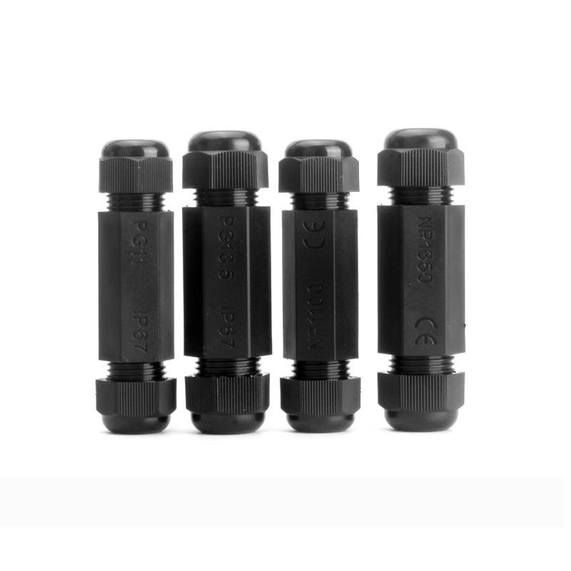 Nylon Waterproof PG11 Double-Ended Cable Connector