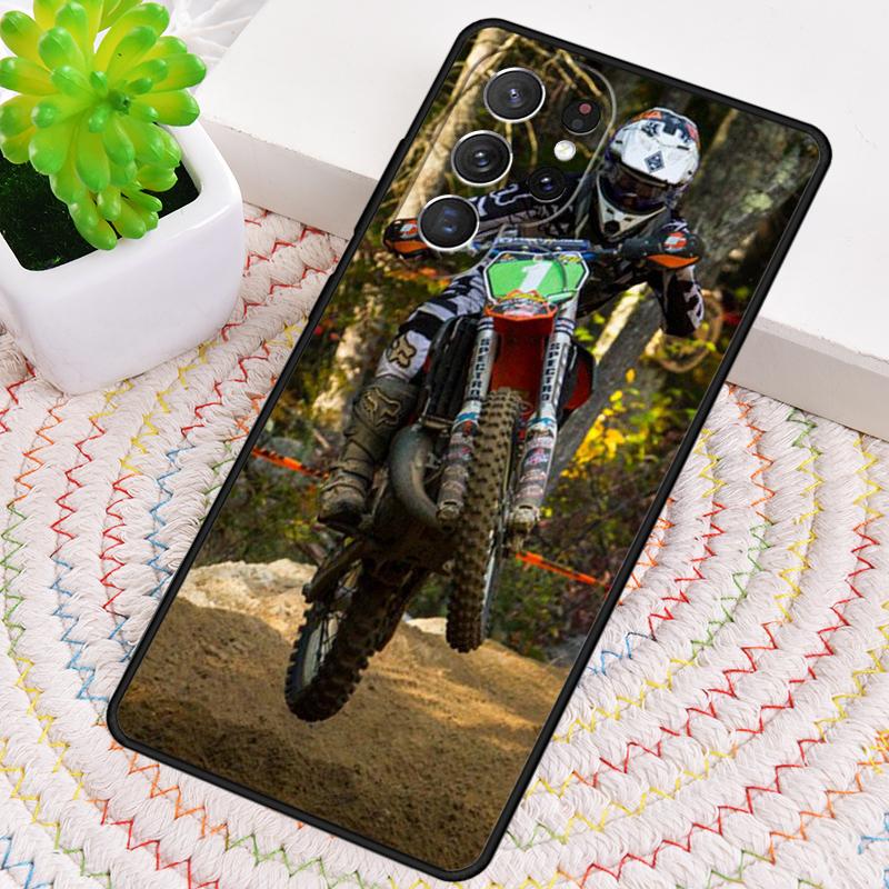 Чехол для телефона Samsung Galaxy note 10 pro S26 Ultra S23 S24 FE S25 S21 S22 PLUS с рисунком Dirt MX Bike Motocross, противоударный