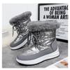 Wool Collar High Tube Warm Women's Waterproof Boots