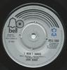 7-дюймовая пластинка JOHN HENRY (18) - Я не буду танцевать BELL1393 Bell Records 1974 Великобритания Поп Б/у
