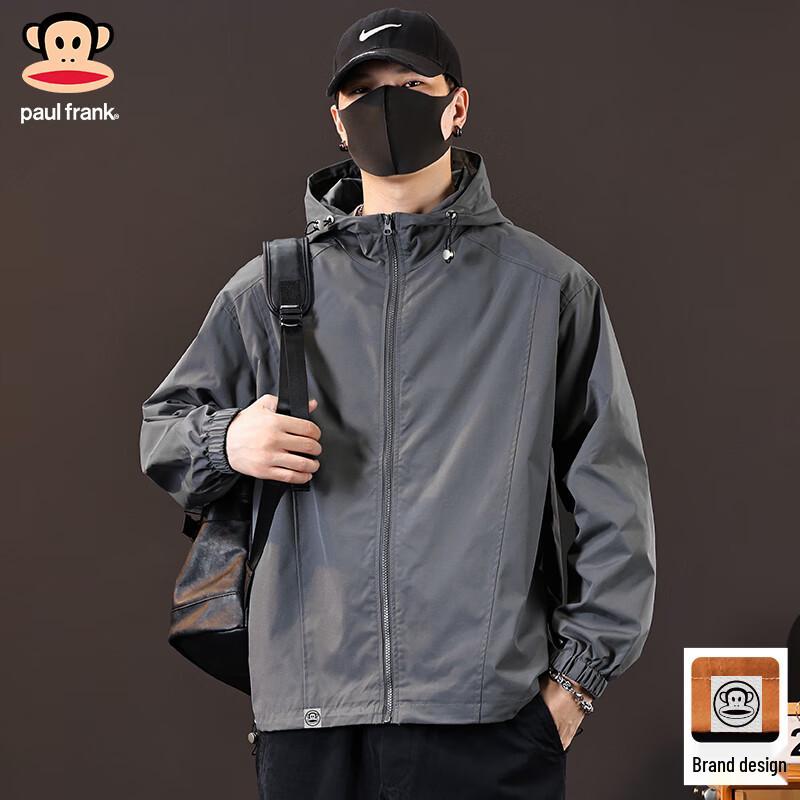 paul frank Мужская рабочая куртка с капюшоном