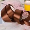 1 Roll 22m 4cm Wide Satin Wedding Ribbon Roll Gift Wrapping Bouquets Bow Making Decoration Home Decor