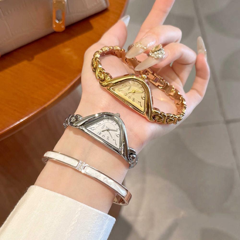 GEDI Watch Ladies Accessories Luxury Women Bracelet Quartz Watches Vintage Niche Wristwatches Fashion Casual Watches Gifts