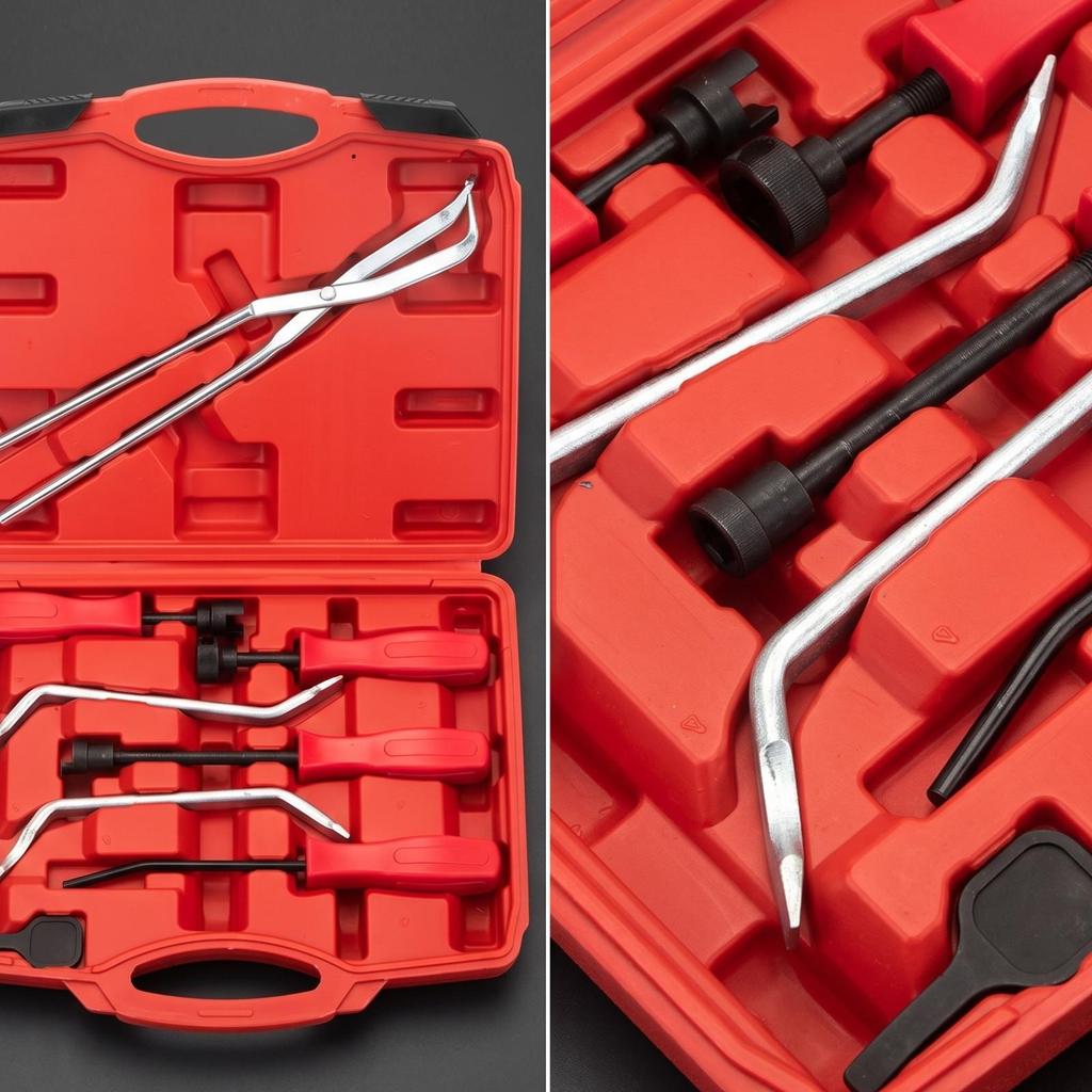 8 Pieces Drum Brake Tool Kit Heat-Treated Tools Heavy-Duty for DIYers