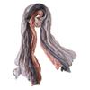 Women Scarf Autumn Winter Tie-Dye Scarf Soft Smooth Texture All-Weather Shawl Versatile Outdoor Accessory