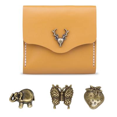 5 шт. для кожаной сумки, застежка-застежка, заклепки, металлические кнопки, пряжка 4 в 1, пальто, джинсы