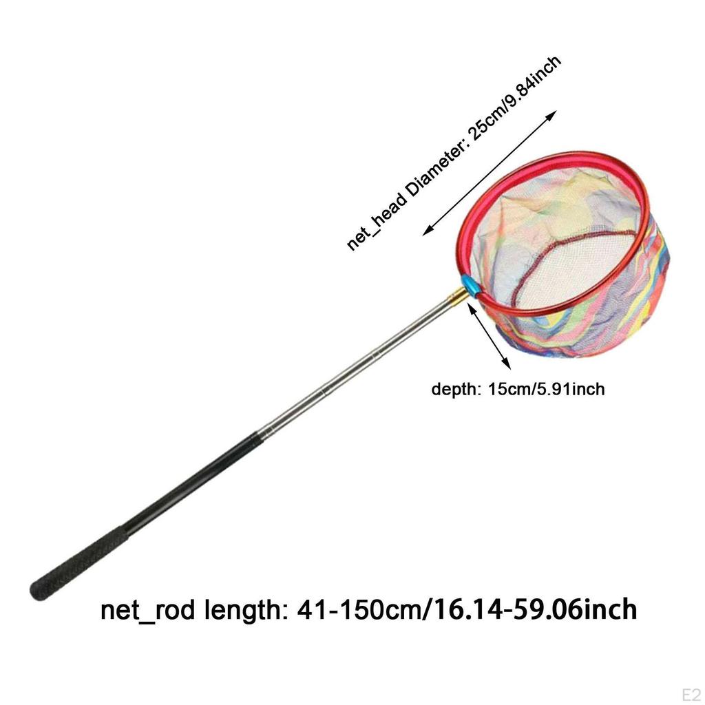 Telescopic Fishing Net Portable Equipment for Outdoor Play Women