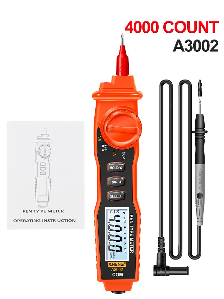 Smart Multifunctional Professional Tools ANENG A3002 Digital Multimeters AC/DC Voltage Measurement Electric Current Tester