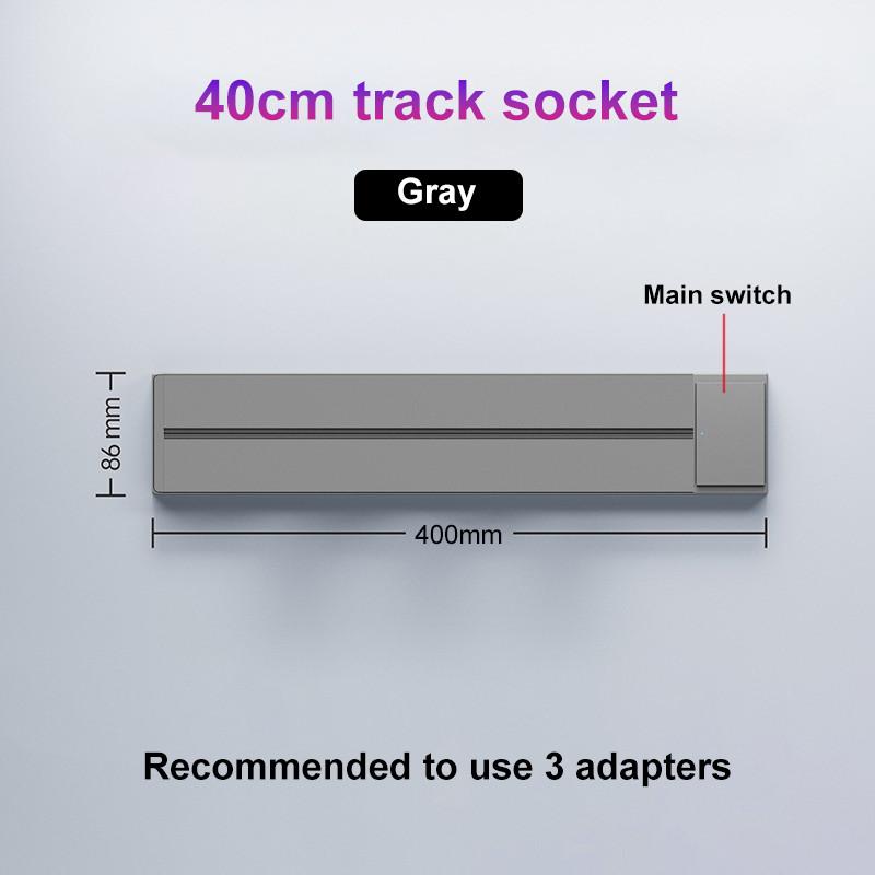 8000 Вт Универсальные розетки для дома и офиса, выдвижные, сменные, настенные выключатели-розетки, водонепроницаемая настенная трековая розетка