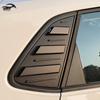 2009-2021 Volkswagen Polo Задняя треугольная оконная решетка Декорация Ярко-черная