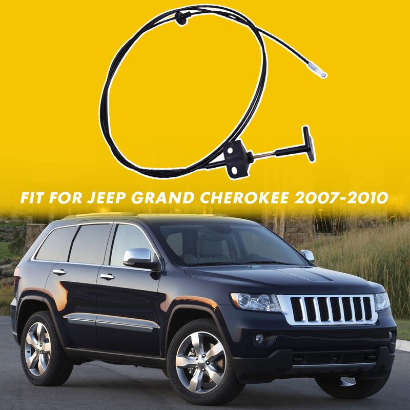 Hood Latch Release Cable Handle for 05-10 Jeep Grand Cherokee 06-10
