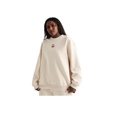Оригинальный свитшот оверсайз Originals Ss25 из серии Cherry, модный свитшот с длинным рукавом, женский свитшот цвета экрю KC3004