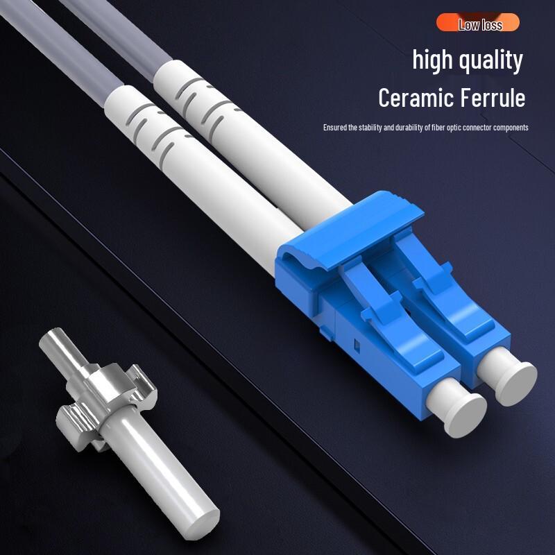 Zhongtianhengke Armored Multimode Duplex Fiber Optic Patch Cable