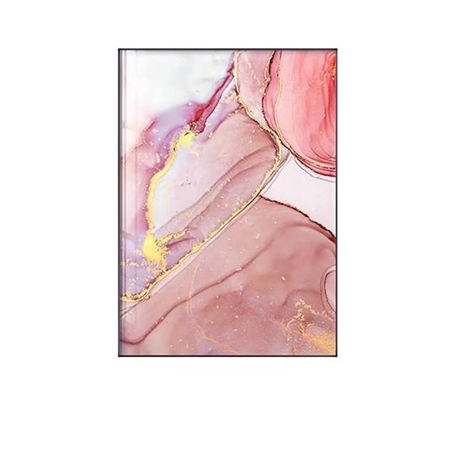 Modern Abstract Flowers, Canvas, Painting, Posters, Printers, Ink and Laundry, Golden Wall Painting for Living Room, Bedroom, Decor, Cuadros