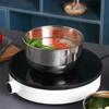 3 шт. 304 миски из нержавеющей стали, кухонные миски для хранения продуктов, коробки для сохранения свежести, миски для смешивания салатов с прозрачными герметичными крышками