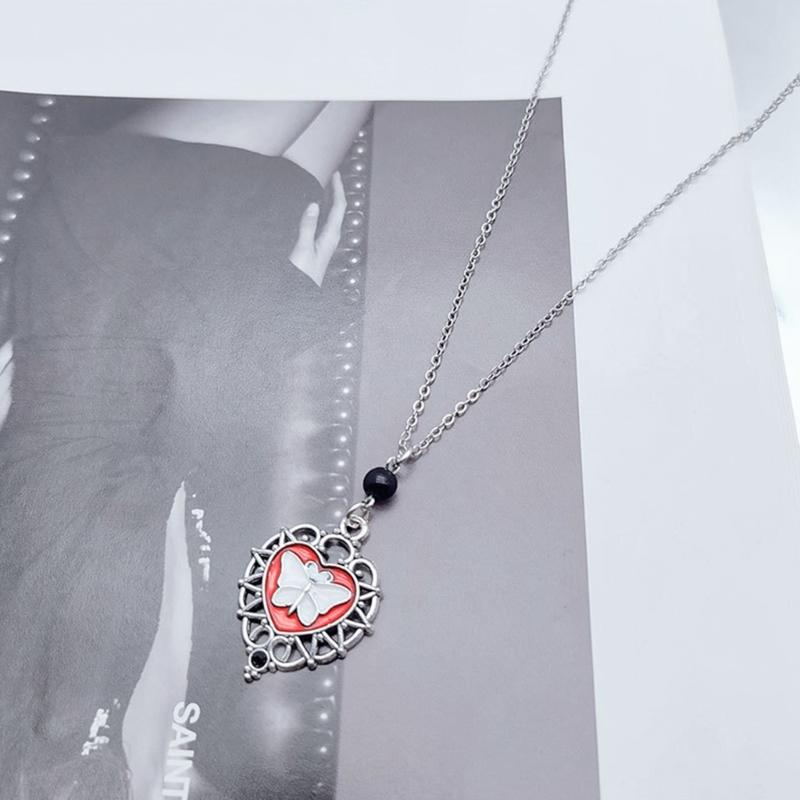 Ожерелье на морскую тематику Сверкающий кулон в виде хвоста русалки Чокер Минимализм Шарм в виде кошки, бабочки, черепа Цепочка для ключицы Ювелирное изделие