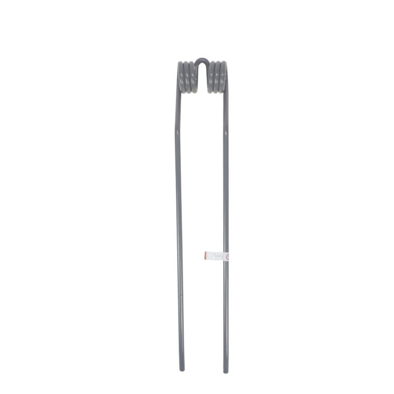 Stoll swath rake tedder tine - JF 0654340 FI-10mm -580mm powder coated MORG