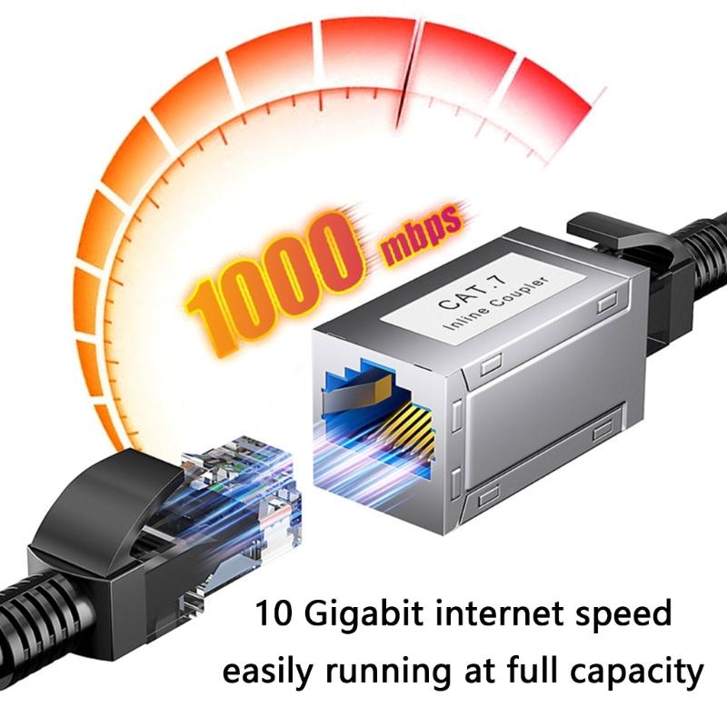 Экранированный Ethernet-разъем RJ45 Cat6A Cat7 Совместимый 10 Гбит/с Высокоскоростные сетевые кабельные разъемы с STP FTP защитой