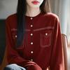 Женский легкий кардиган из 50% шерсти и 50% шелка Mulberry — универсальный трикотаж на все 4 сезона для комфорта и стиля в любое время года