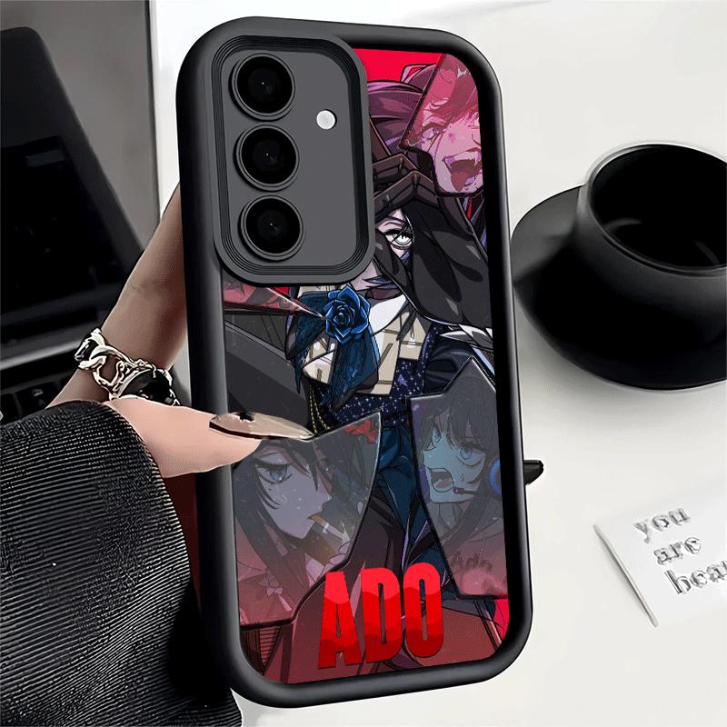 Phone Case for Samsung Galaxy S26 S25 Ultra S24 FE Ado Cartoon K-Kyogen X Uta Shell S23 Plus S22 + S21 S20 5G Soft Silicone Fund