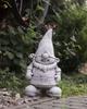 Large garden figure - dwarf in an oversized hat
