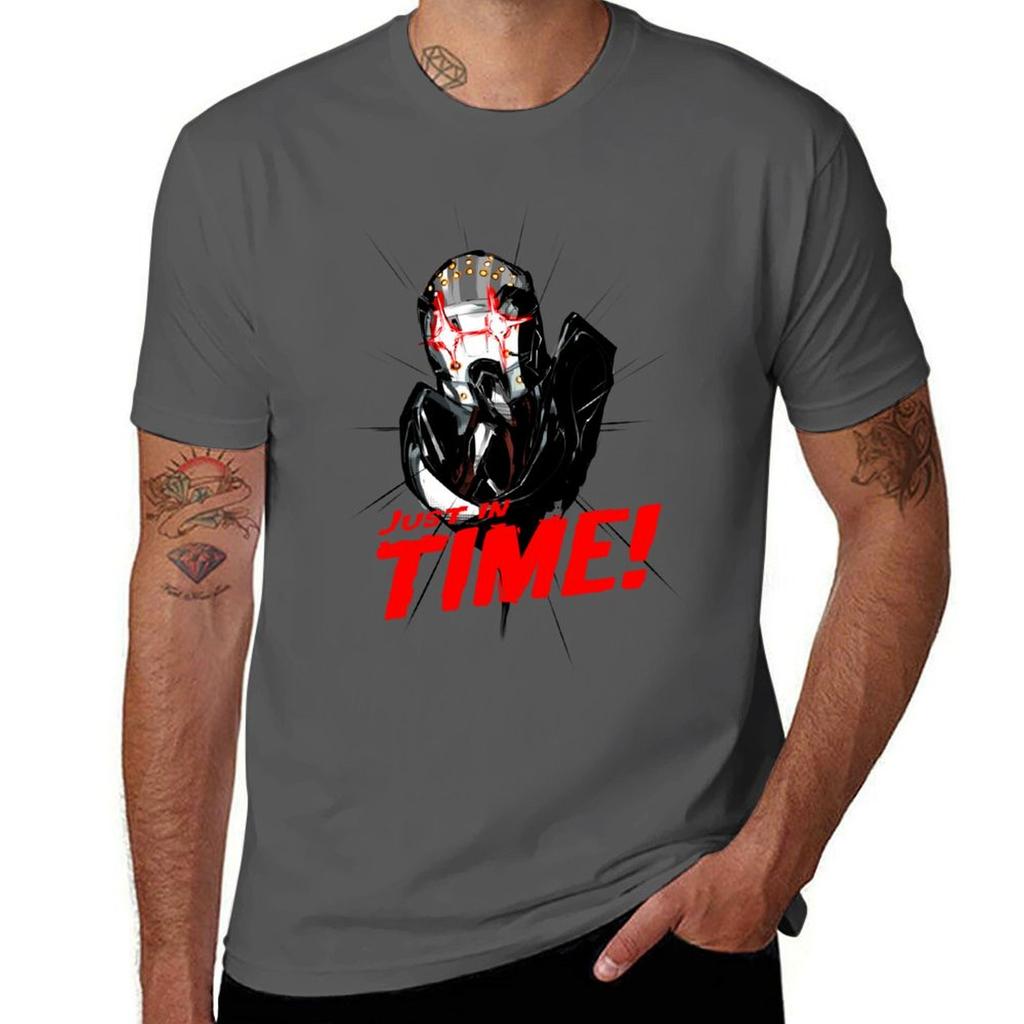 JUST IN TIME Ghor TShirt Casual Pattern Print Tee Shirt