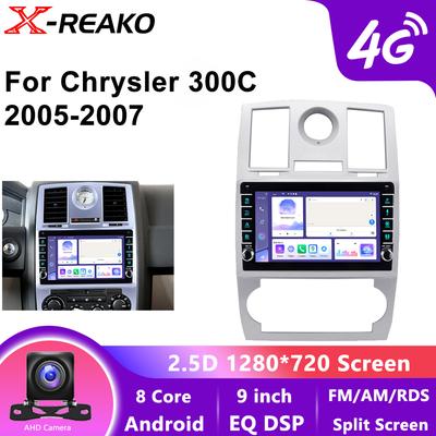 Для Chrysler 300C 2005 2006 2007 Автомобильный радиоприемник Android Автомобильный мультимедийный плеер Навигация GPS 4G 8-ядерный Carplay Сенсорный экран Авто Стерео