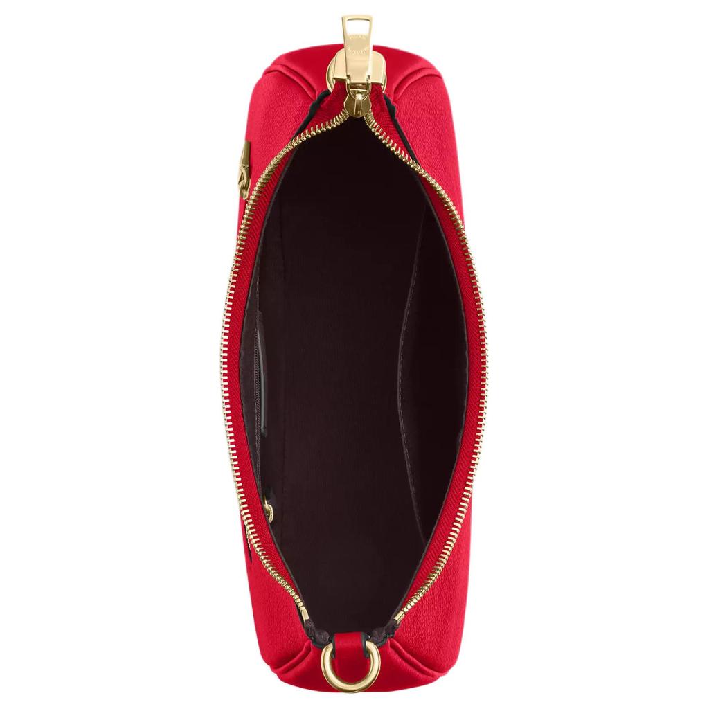 Coach Teri 29 Logo Zip Closure Leather Crossbody Shoulder Bag Large Women Bags Red CV935-IMUP7