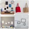 40Pcs Metal Picture Hangers with Nails Heavy Duty Picture Hanging Hooks Hardware Picture Hanging Kits On Wood/Drywall