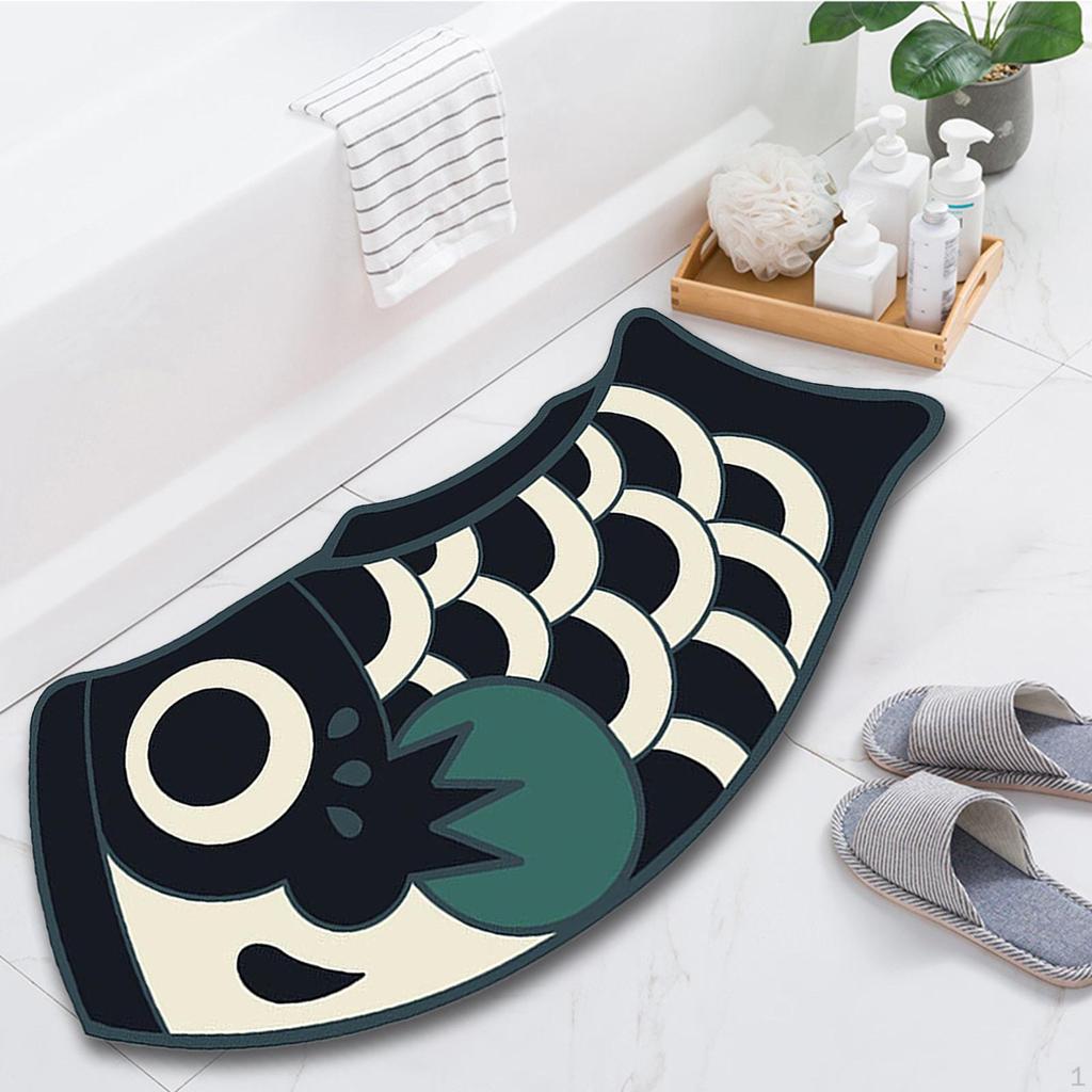 Koi Pond Entry Rug - Stylish Home Welcome Mat