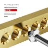 Three-Flute 90-Degree Chamfering & Deburring Countersink Drill Bit