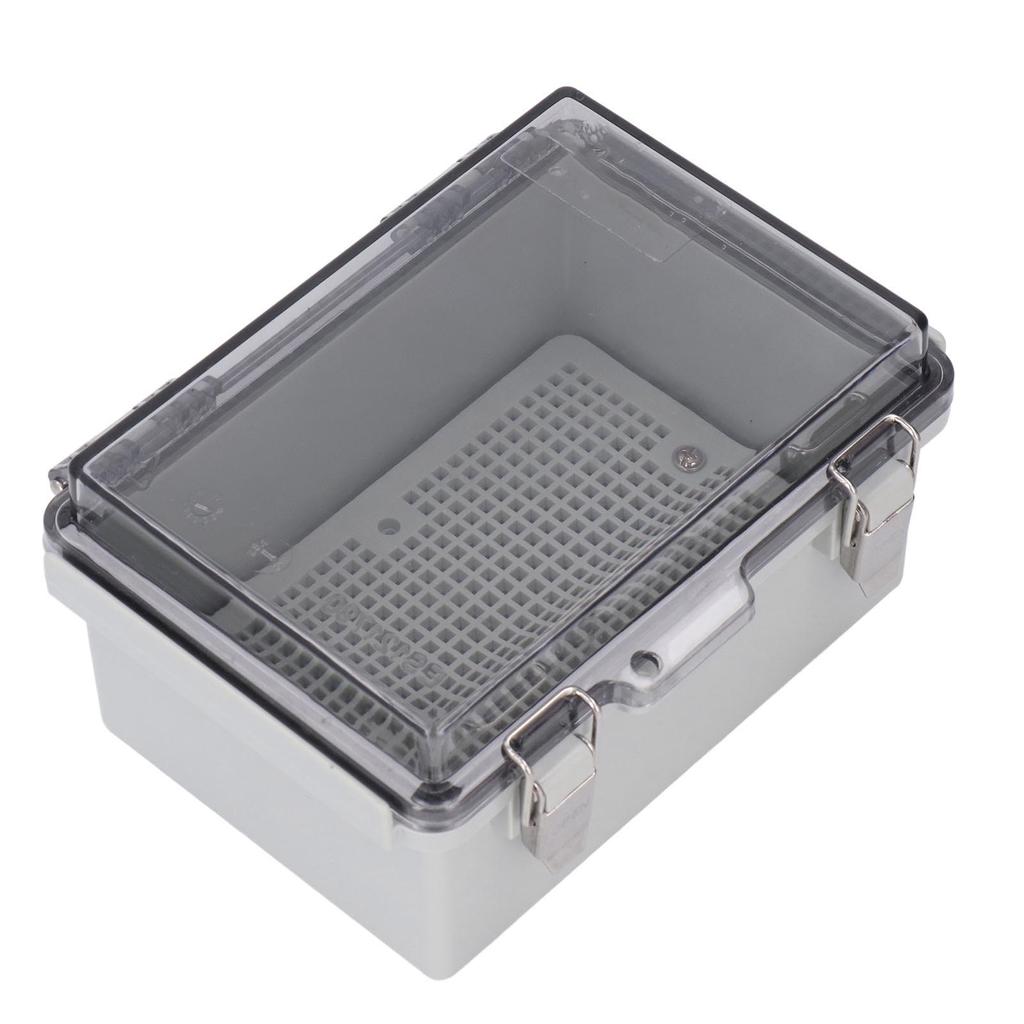 Electrical Junction Box Transparent Cover IP67 ABS Plastic Electrical Connection Box for Power Suppl