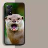 Милый Выдра, Которая Любит Чистую Еду Чехол Для Телефона Для Xiaomi Redmi Note 12 Pro Plus 5G 12S 11 11E 11T Pro 10 9 8 7 11S 10S 4G 9T 8T 9