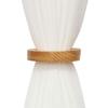 Strong Magnetic Rotating Curtain Clip Rotating Design Wooden Curtain Tieback Office Decoration