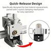 A1 Mini A1 quick change head Type 300 ℃ ceramic heating assembly kit including insulating base clip thermistor 3D printer accessories Silver