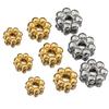 50pcs Stainless Steel Gold Color Daisy Spacer Beads Mini Spacer Beads Charms Pendants for Bracelet Necklace Jewelry Making DIY